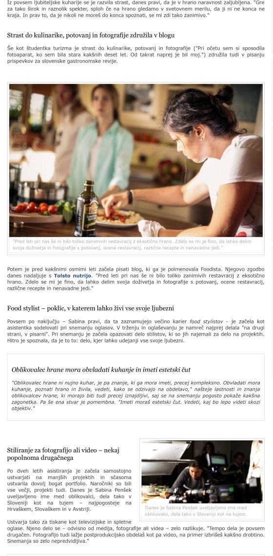 Slovenka, ki soustvarja oglase za Nutello in McDonald's | Kulina