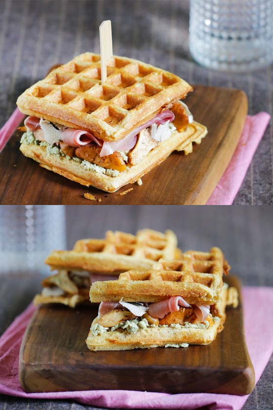 Waffel_sandwich_prosciutto_chanterelles_food_styling